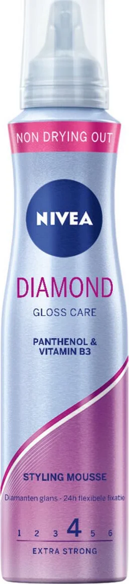 Nivea Diamond Gloss Care Styling Mousse 150ML