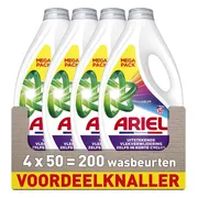 4x Ariel Vloeibaar Wasmiddel Color 50 Wasbeurten 2250 ml