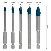 Bosch Professional EXPERT HEX-9 Hard Ceramic tegelboorset - 2608900597