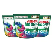 3x Ariel 3in1 Wasmiddel Pods The Big One Color 25 stuks