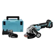 Makita DGA508RTJ Accu Haakse Slijper 125mm 18V 5.0Ah in Mbox
