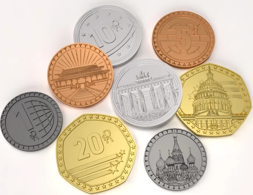 World Order Metal Coins