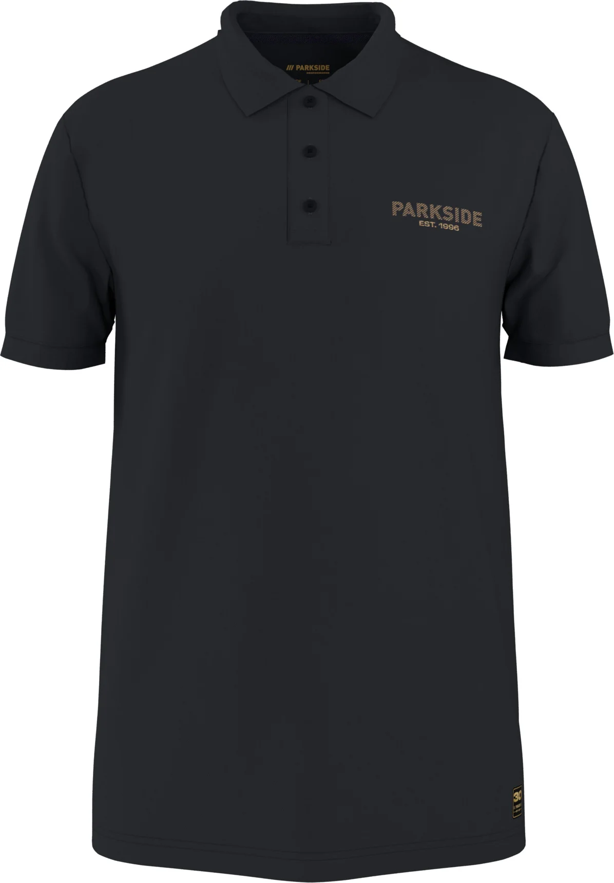 PARKSIDE Heren polo, Limited Edition (Zwart, XL)