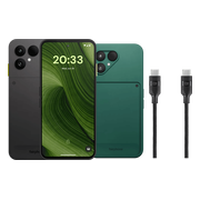 Fairphone 6 256GB Zwart 5G + Basis accessoirepakket