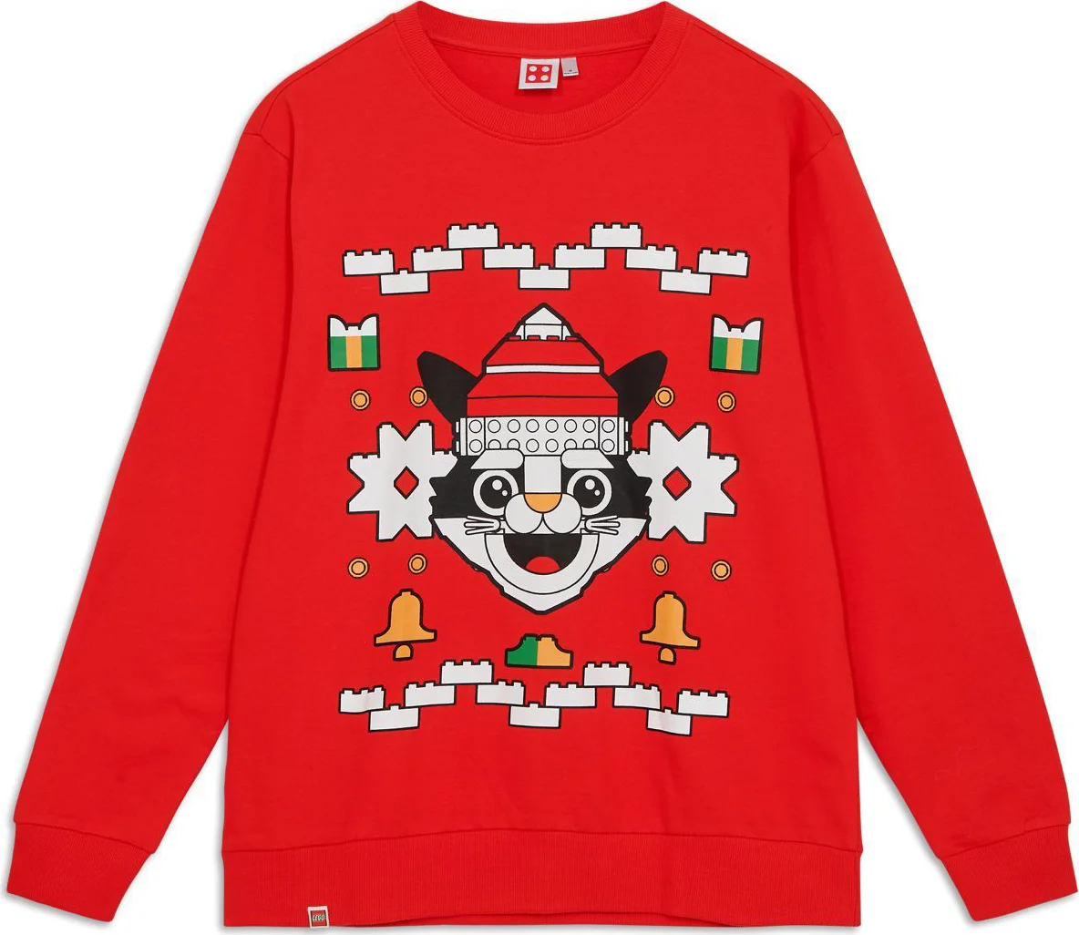 LEGO Kerstsweatshirt voor volwassenen - rood