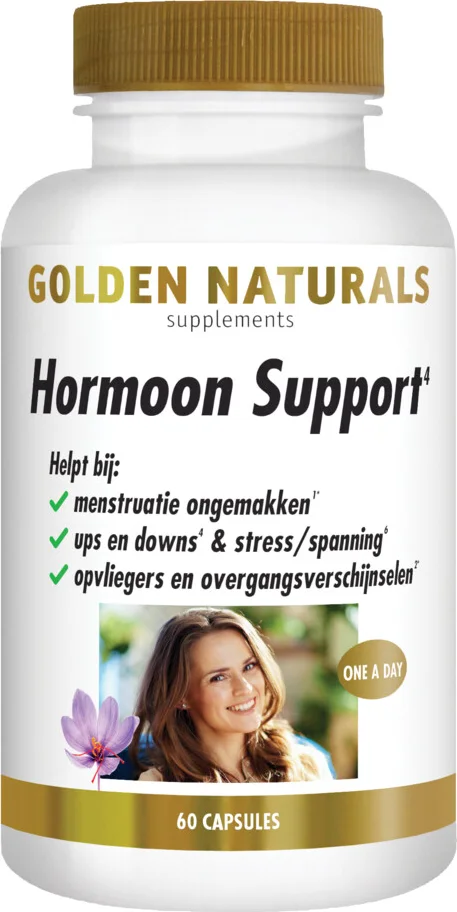 2x Golden Naturals Hormoon Support 60 vegacapsules