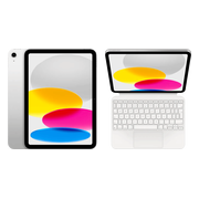 Apple iPad (2025) 11 inch 128GB Wifi Zilver + Apple Magic Keyboard Folio QWERTY Wit