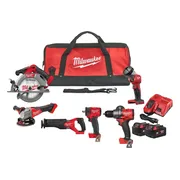 Milwaukee M18 FUEL™ FPP6H3-502B Powerpack 6-delig 18V 5.0Ah in Transporttas - 4933498659