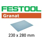 Festool 230x280 P40 GR/10 Handschuurmateriaal Granat VE=10 - 201256