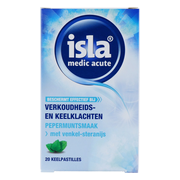 Isla Medic Acute Keelpastilles Pepermunt - bij verkoudheids- en keelklachten 20ST