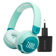 JBL JR320BT Groen + Oplader