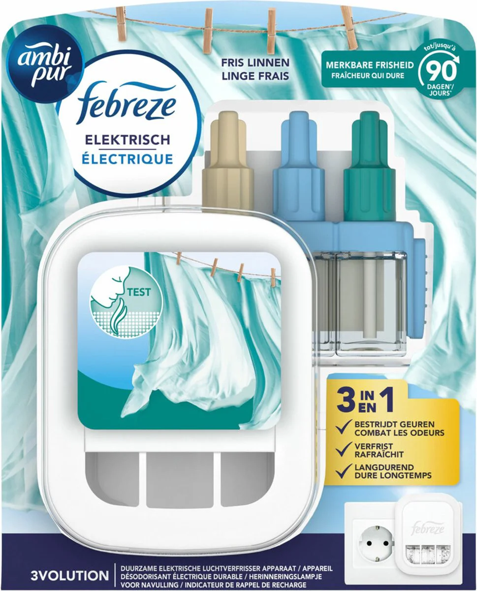 Ambi Pur 3volution Starterkit Fresh Linnen 20 ml