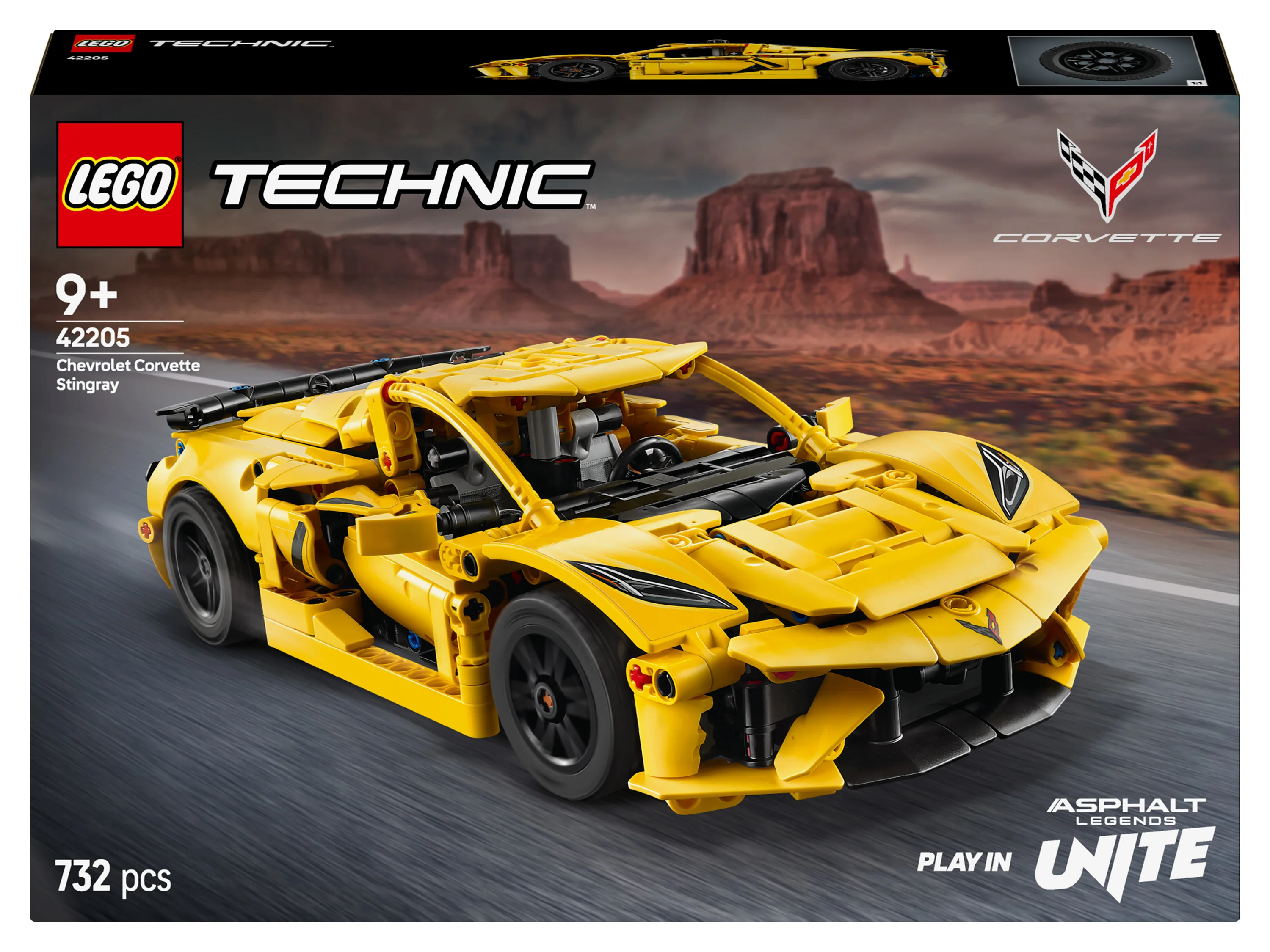 LEGO Technic Chevrolet Corvette Stingray 42205