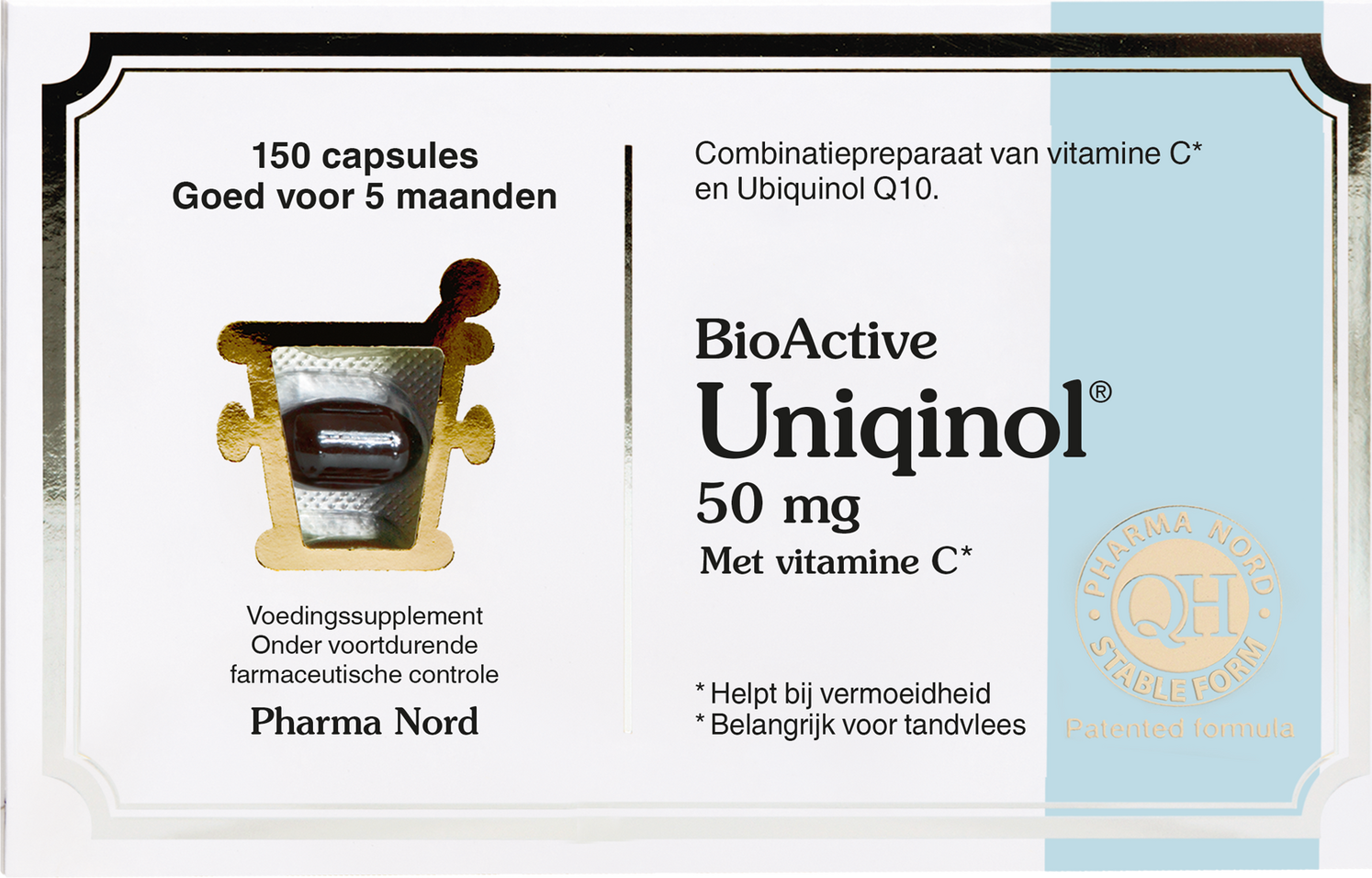 Pharma Nord BioActive Uniqinol 50mg QH Capsules 150CP