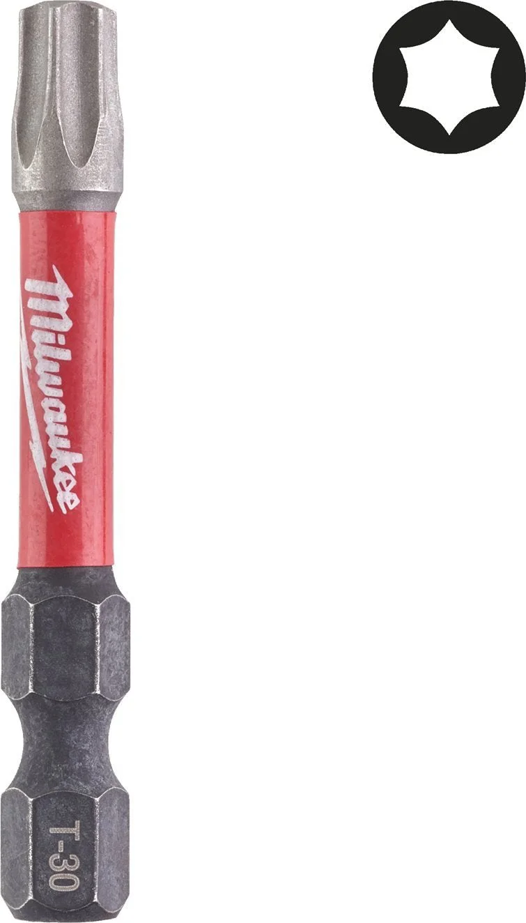 Milwaukee SHOCKWAVE™ IMPACT DUTY schroefbit TX30 x 50 mm VE=1 - 4932430887