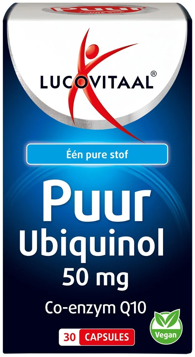 Lucovitaal Ubiquinol Puur 50mg 30 capsules
