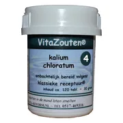 Vitazouten Nr. 4 Kalium Chloratum Muriaticum 120st 120TB