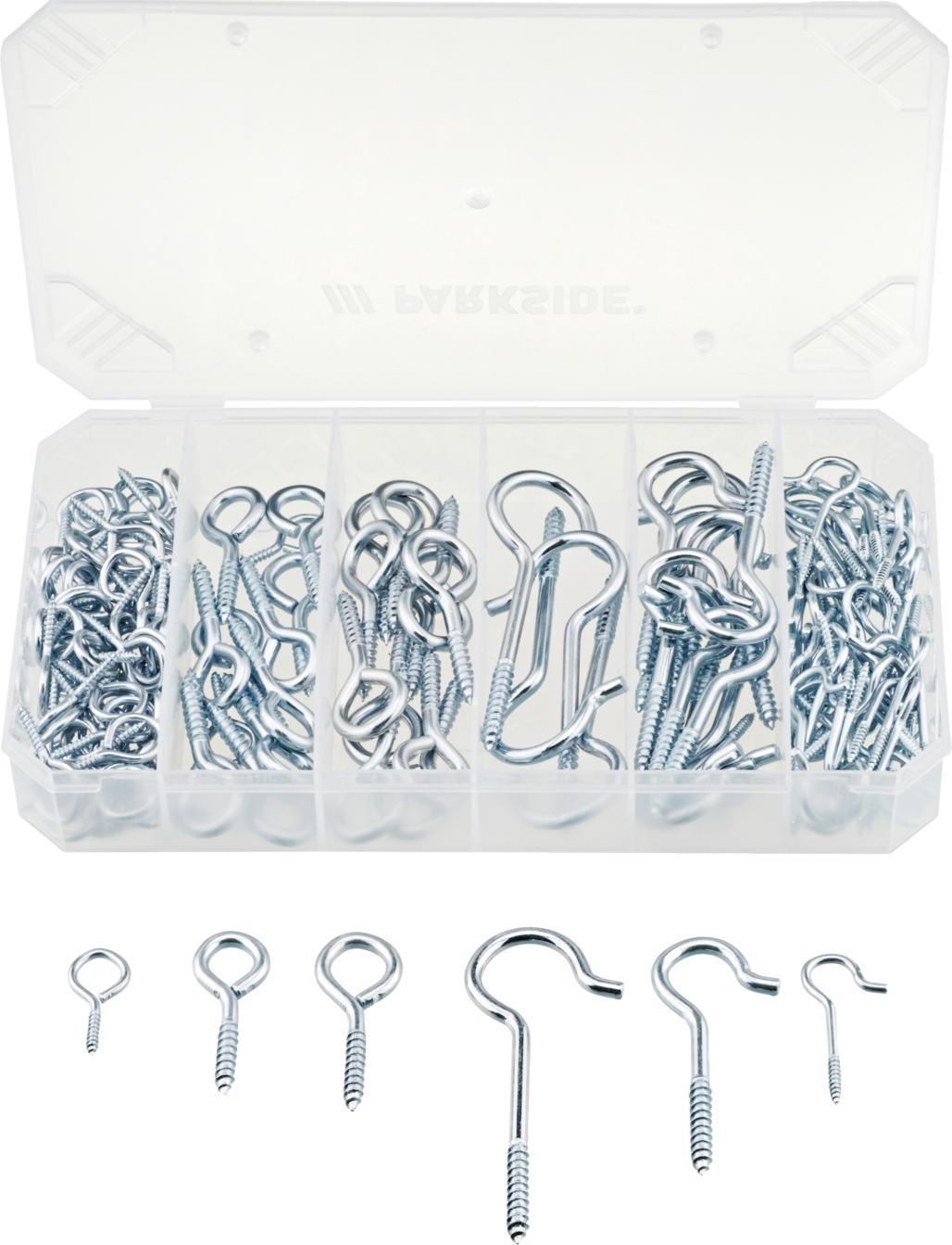 PARKSIDE IJzerwarenassortiment (Haken en ogen)
