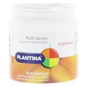 Plantina Essentials Multi Senior Tabletten 90TB