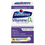 Davitamon Vitamine D Volwassenen 75 smelttabletten