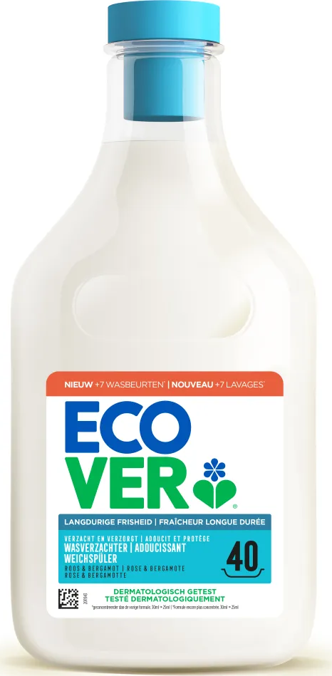 Ecover Wasverzachter Roos & Bergamot 1LT