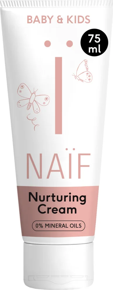 3x Naif Baby & Kids Vettende Crème 75 ml