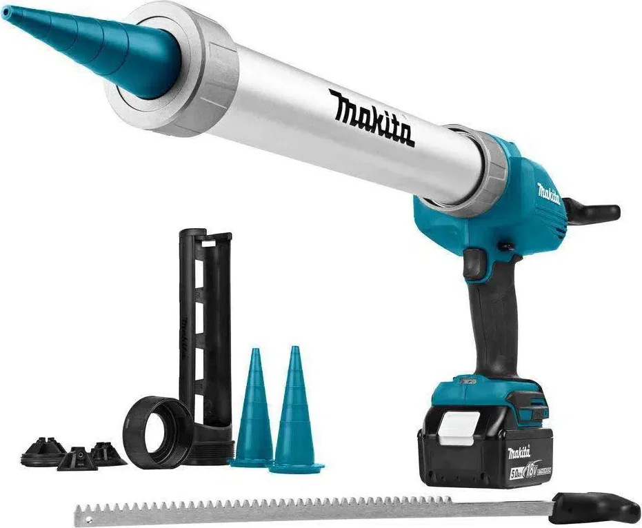 Makita DCG180RTX Accu Lijm- en Kitspuit 18V 5.0Ah in koffer