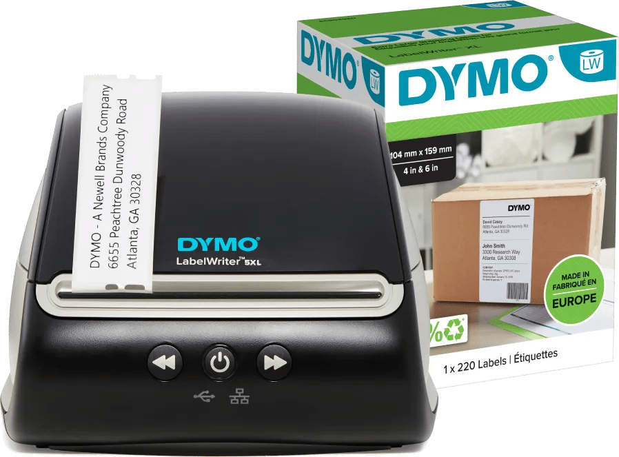 DYMO LabelWriter 5XL + 1 extra label