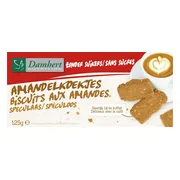 Damhert Zonder Suikers Amandelkoekjes 125GR