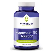Vitakruid Magnesium 150 Tauraat 90 tabletten