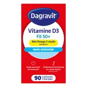 Dagravit Vitaal 50+ Vitamine D & Omega-3 Visolie 90 capsules