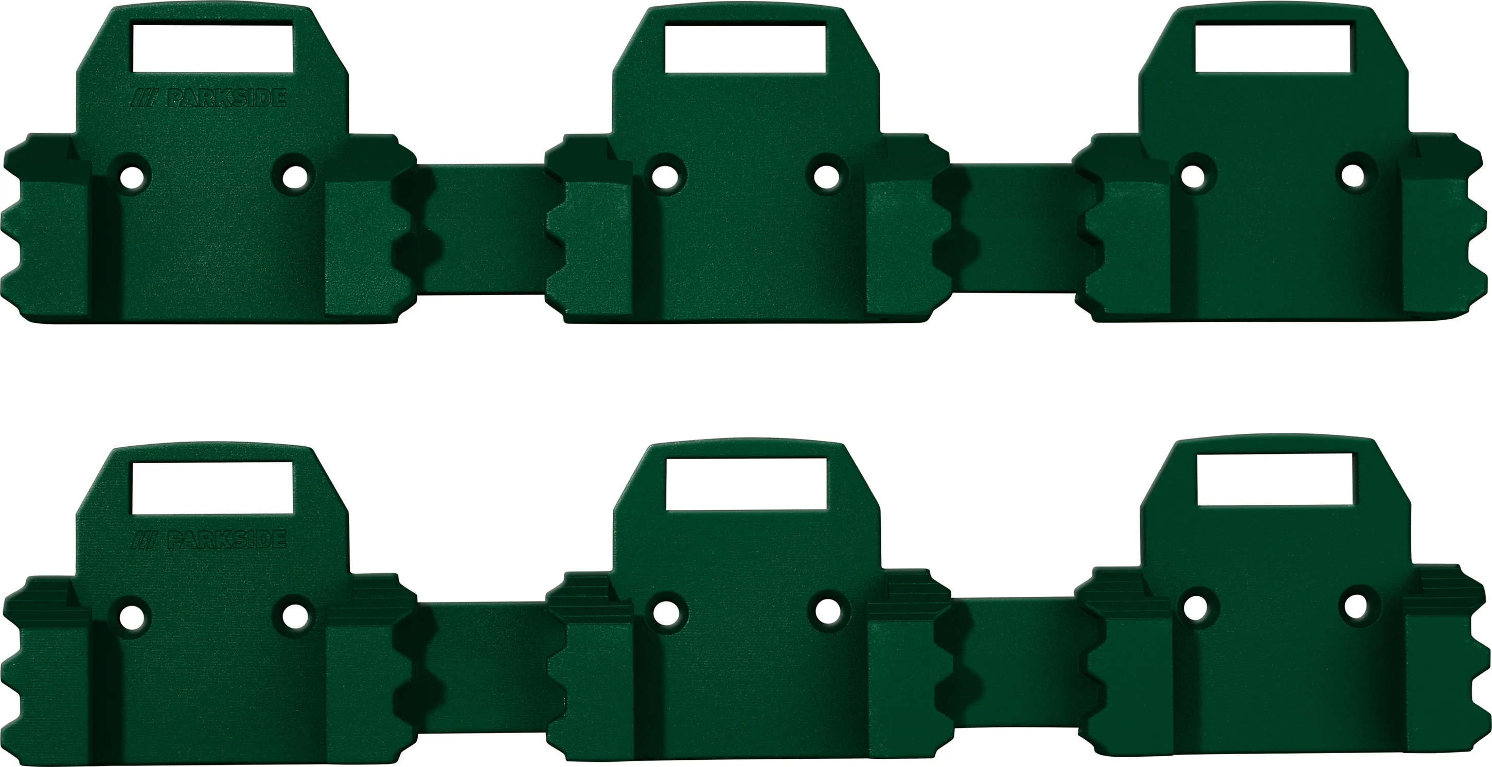 PARKSIDE Wandhouderset voor 20 V accu's of accu-schroefboormachine (2 drievoudige houders)