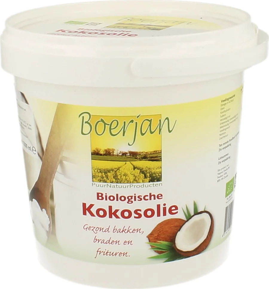 Boerjan Kokosolie Bio 1000ML