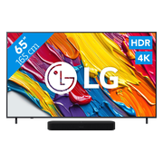 LG 65" QNED82 4K (2025) + Sonos Beam Gen2 Zwart