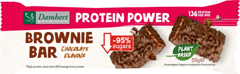 Damhert Protein Power Brownie Bar 55GR