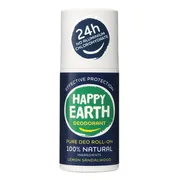 Happy Earth 100% Natural Deo Roll-On Lemon Sandalwood 75ML