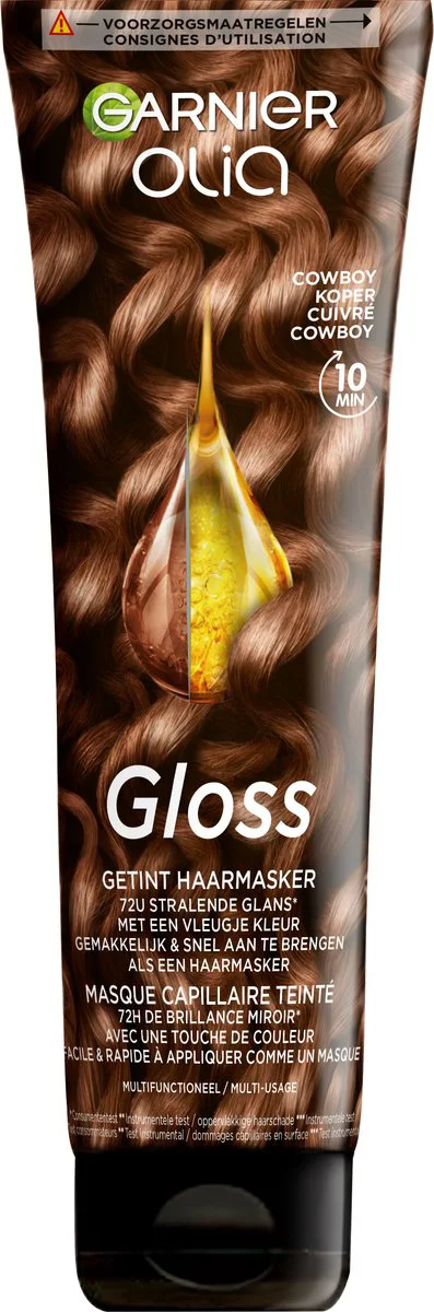 Garnier Olia Gloss Getint Haarmasker Cowboy Koper 150ML