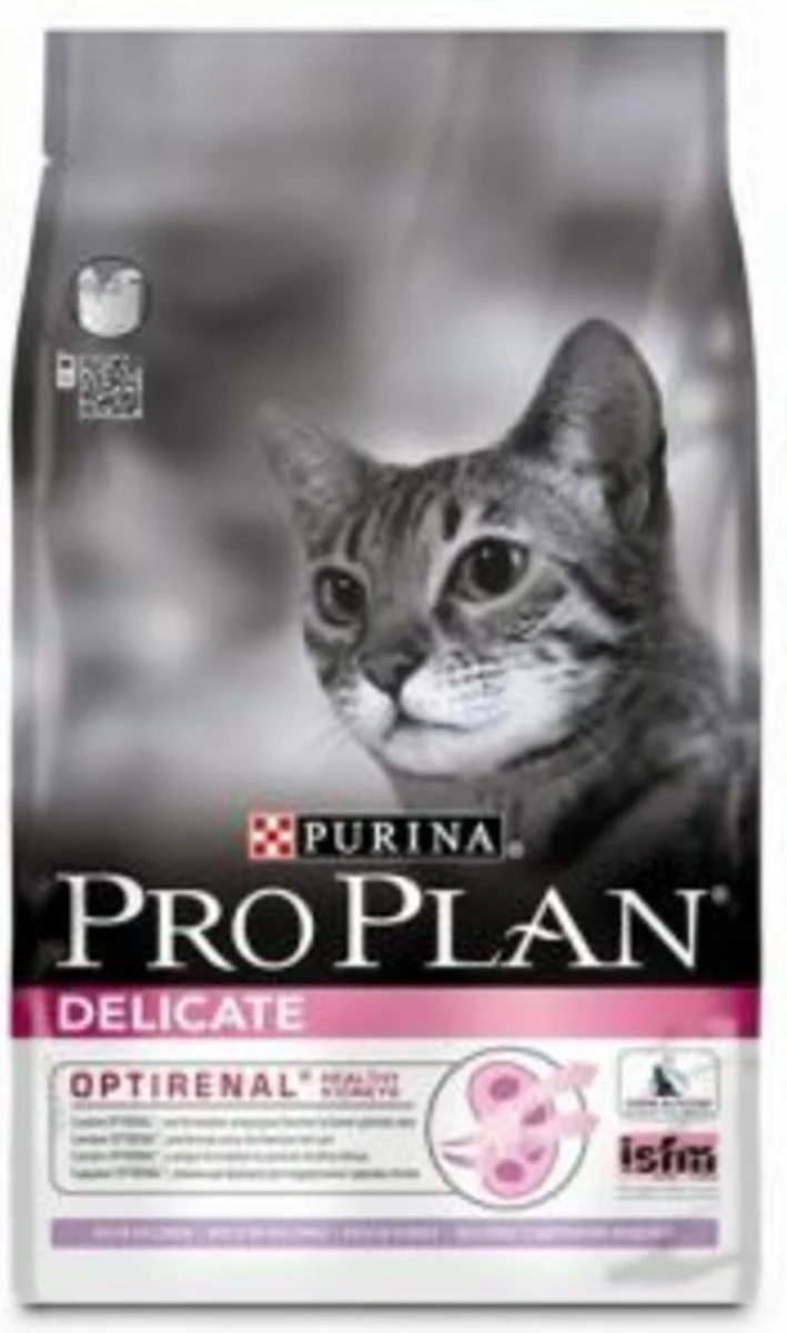 4x Pro Plan Kattenvoer Droog Adult Delicate Digestion Kalkoen 3 kg