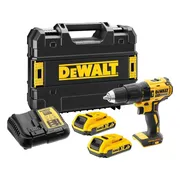 DeWALT DCD778D2T Accu klop-/schroefboormachine 18V XR 2.0Ah in TSTAK