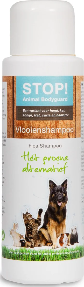STOP! Animal Bodyguard Anti Vlooienshampoo 250 ml