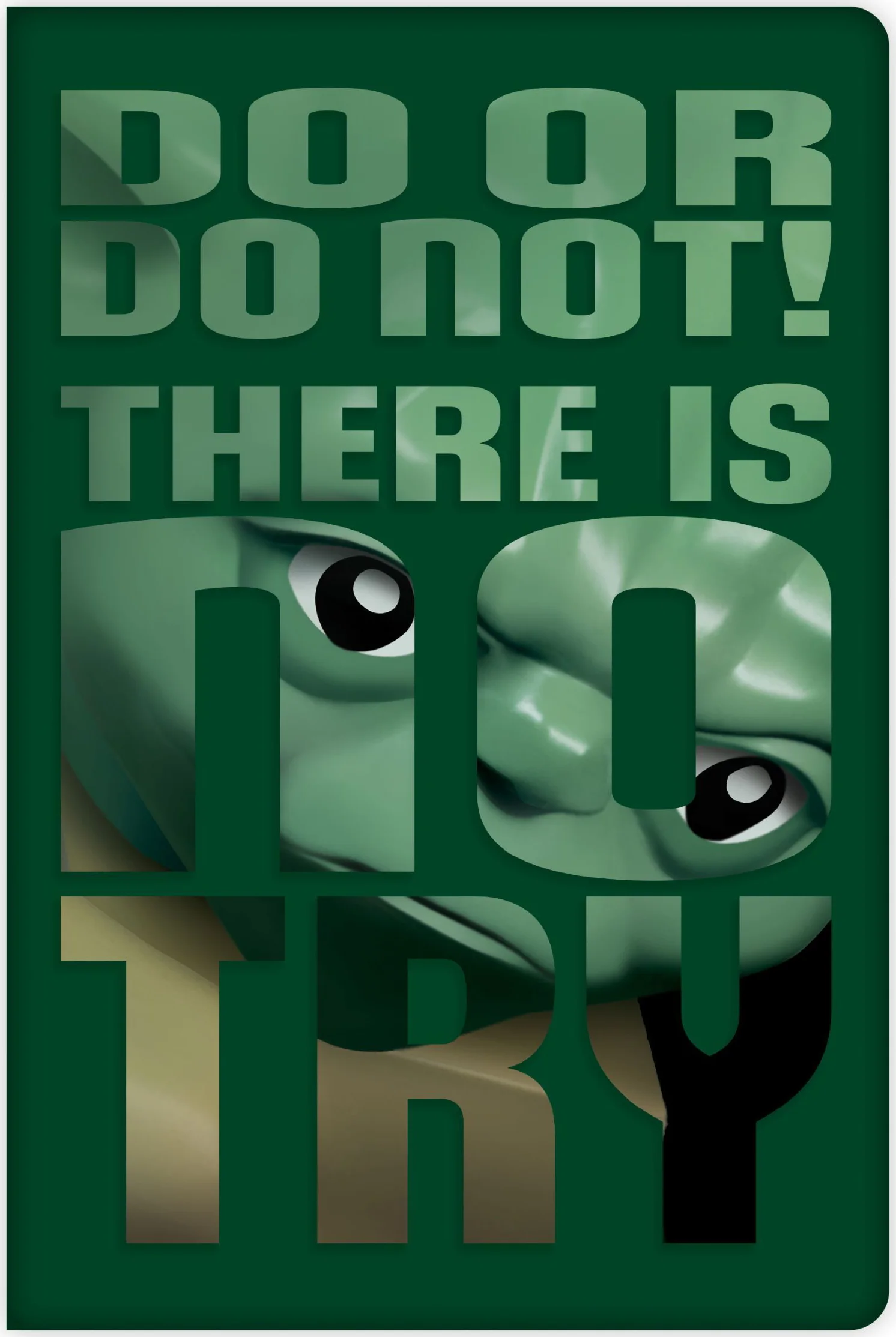 LEGO Yoda notitieboek