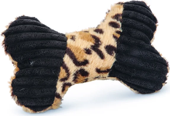 Beeztees Pluche Hondenspeelgoed Yari Zwart - Bruin 18 cm