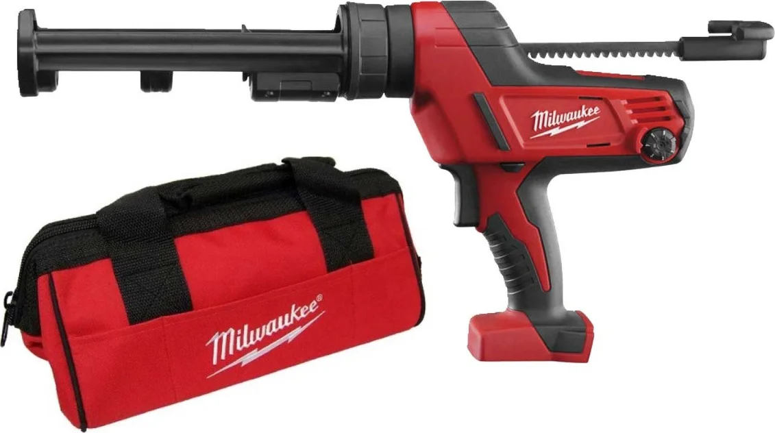 Milwaukee M18™ C18 PCG/310C-0B Accu Lijm- en Kitspuit met 310 ml patroonhouder 18V Basic Body in tas - 4933459637