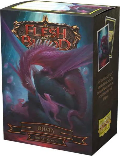 Dragon Shield Matte Art Sleeves - Flesh and Blood Ouvia