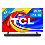 TCL 43" QLED P79L 4K (2026) + TCL S45H 2.0 Soundbar