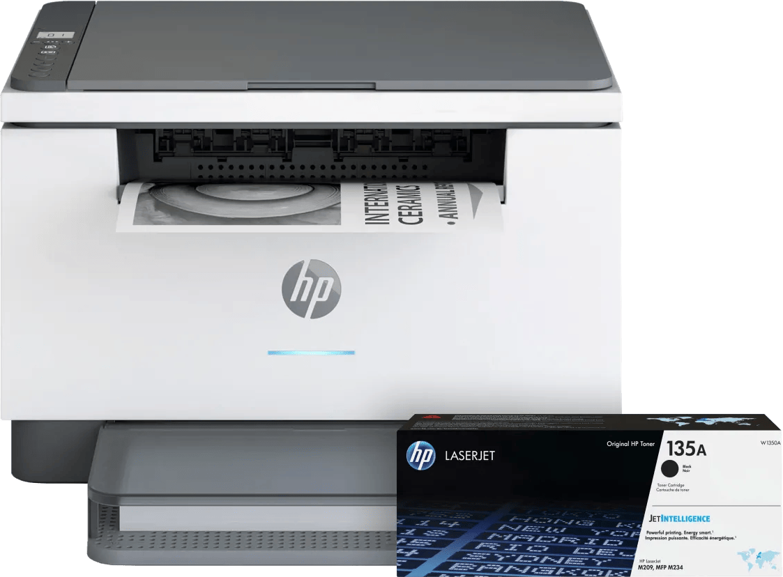 HP LaserJet MFP M234dw + 1 zwarte toner