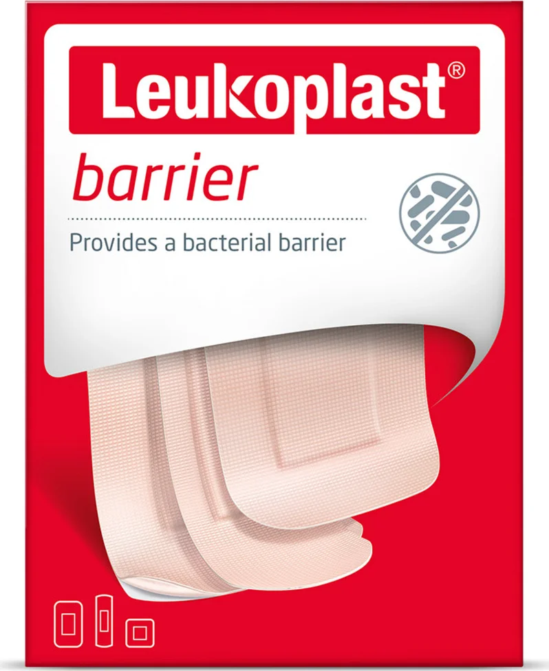 3x Leukoplast Barrière Pleister 20 stuks