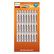 Philips Longlife Batterijen - AA - 50 stuks