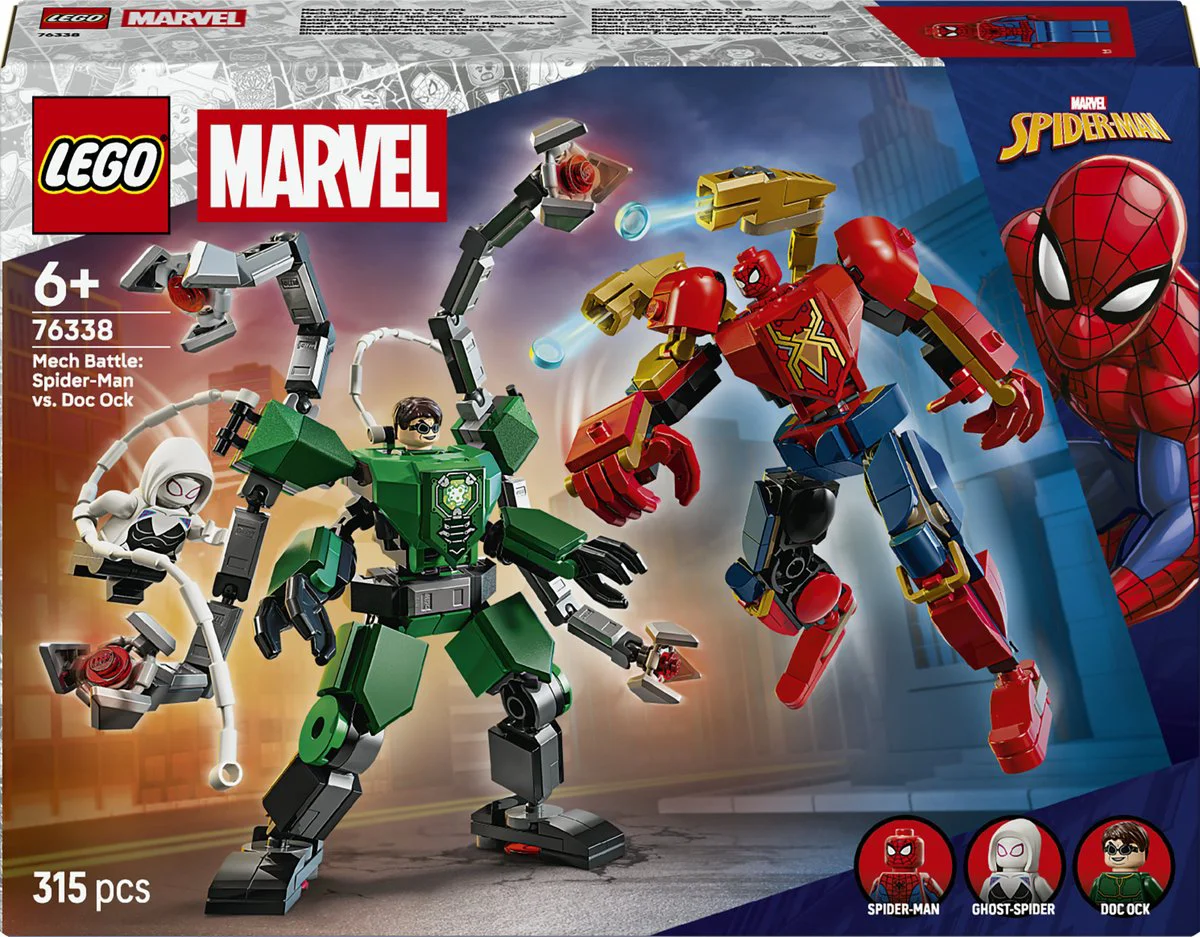 LEGO Marvel Mechaduel: Spider-Man vs. Doc Ock 76338
