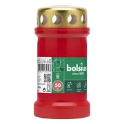 Bolsius Graflicht Rood Met Deksel Nr3